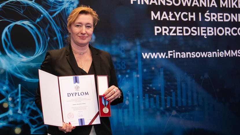 Joanna Erdman wyróżniona odznaczeniem państwowym „Za Zasługi dla Rozwoju Gospodarki Rzeczypospolitej Polskiej”